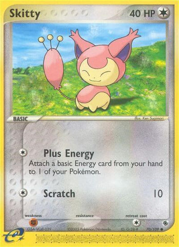 Skitty (70/109) [EX: Ruby & Sapphire] - The Mythic Store | 24h Order Processing