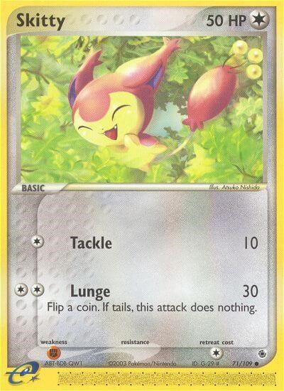 Skitty (71/109) [EX: Ruby & Sapphire] - The Mythic Store | 24h Order Processing
