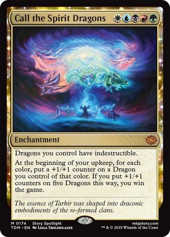 Call the Spirit Dragons [Tarkir: Dragonstorm] - The Mythic Store | 24h Order Processing