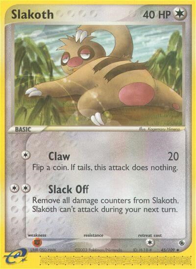 Slakoth (45/109) [EX: Ruby & Sapphire] - The Mythic Store | 24h Order Processing