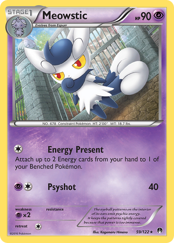 Meowstic (59/122) [XY: BREAKpoint] - The Mythic Store | 24h Order Processing