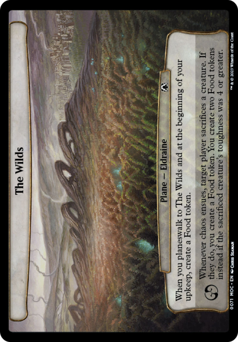 The Wilds [March of the Machine Commander] - The Mythic Store | 24h Order Processing