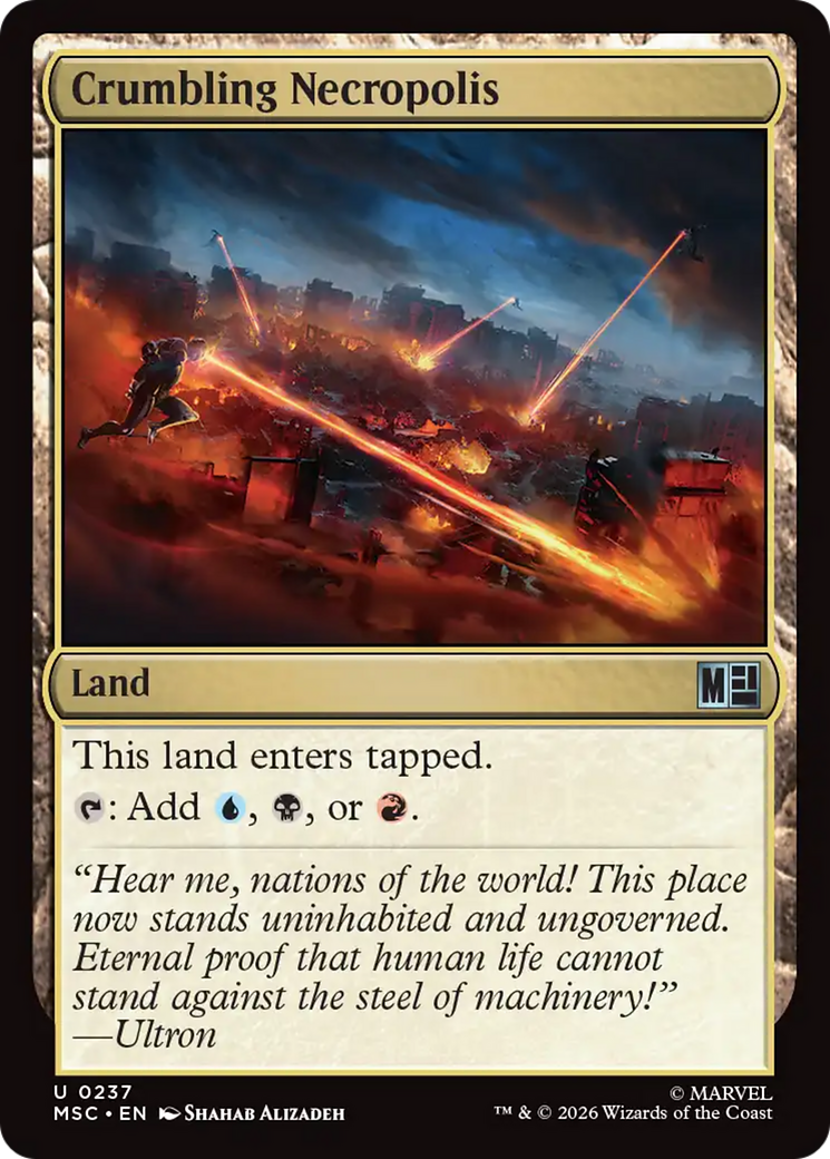 Crumbling Necropolis [Marvel Super Heroes Commander] - The Mythic Store | 24h Order Processing
