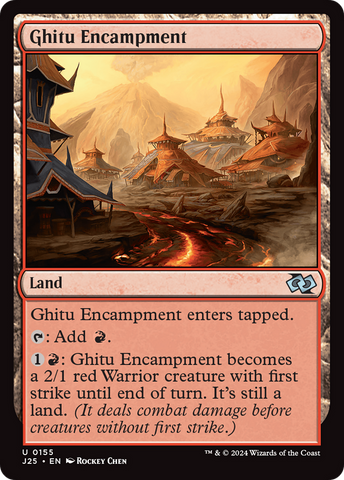 Ghitu Encampment [Foundations Jumpstart] - The Mythic Store | 24h Order Processing