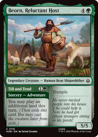 Beorn, Reluctant Host [The Hobbit] - The Mythic Store | 24h Order Processing
