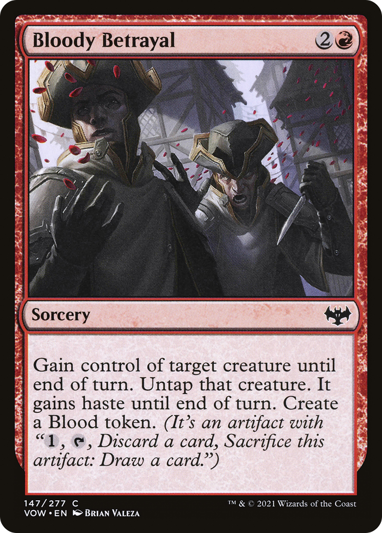 Bloody Betrayal [Innistrad: Crimson Vow] - The Mythic Store | 24h Order Processing