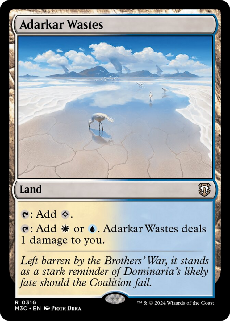 Adarkar Wastes [Modern Horizons 3 Commander] - The Mythic Store | 24h Order Processing