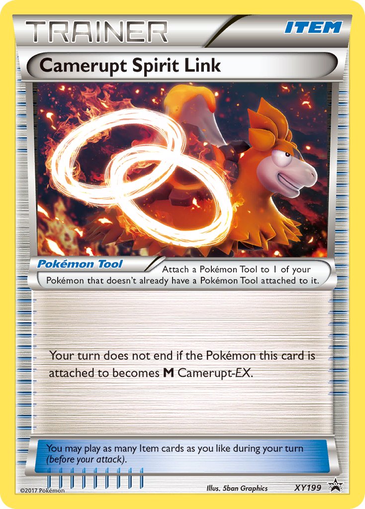 Camerupt Spirit Link (XY199) [XY: Black Star Promos] - The Mythic Store | 24h Order Processing