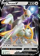 Arceus V (122/172) (Metal Card) [Sword & Shield: Brilliant Stars] - The Mythic Store | 24h Order Processing