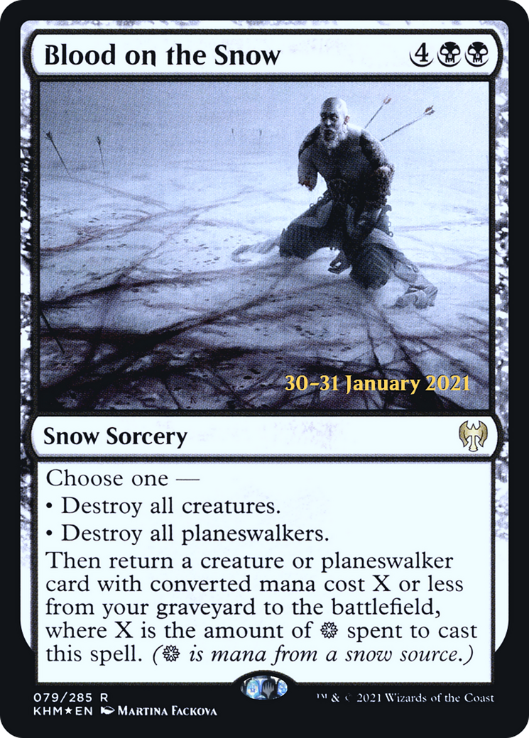 Blood on the Snow [Kaldheim Prerelease Promos] - The Mythic Store | 24h Order Processing