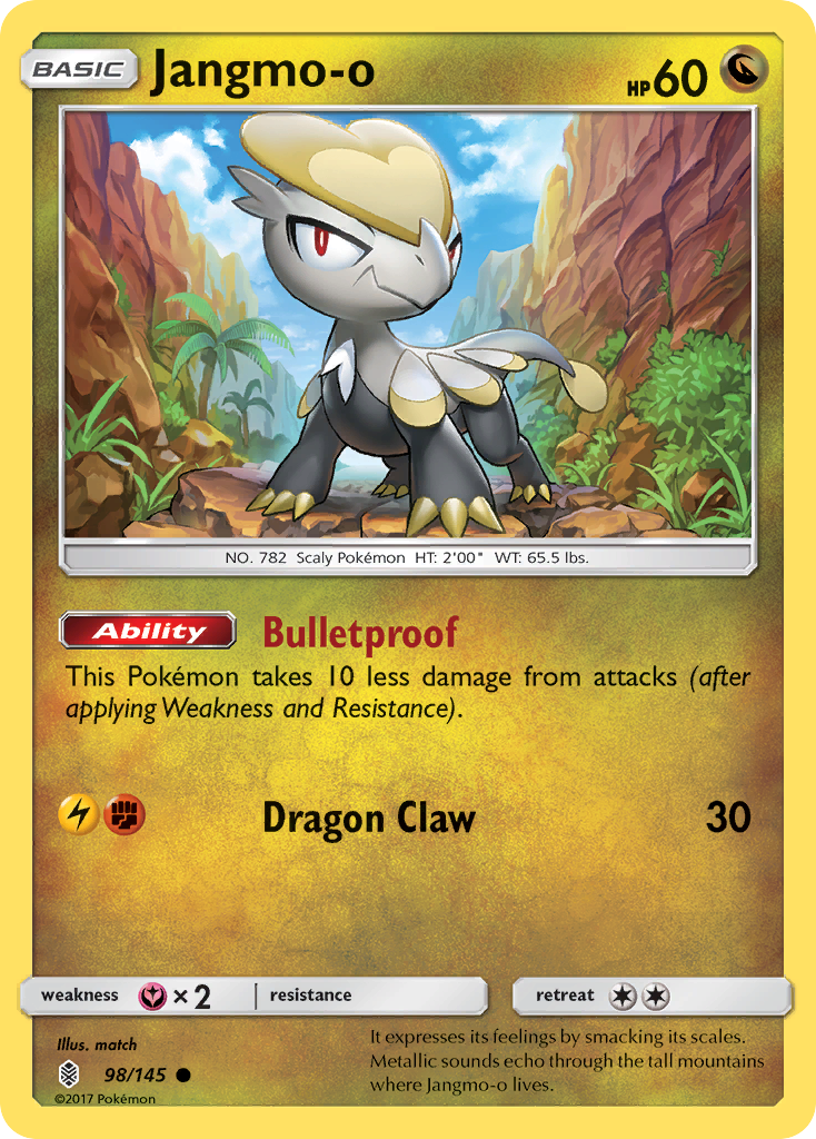 Jangmo-o (98/145) [Sun & Moon: Guardians Rising] - The Mythic Store | 24h Order Processing