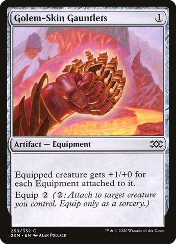 Golem-Skin Gauntlets [Double Masters] - The Mythic Store | 24h Order Processing