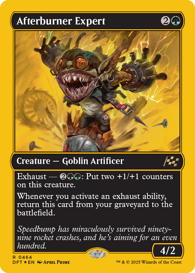 Afterburner Expert (First-Place Foil) [Aetherdrift] - The Mythic Store | 24h Order Processing
