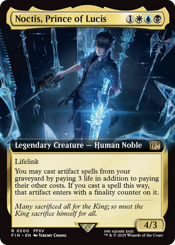 Noctis, Prince of Lucis (Extended Art) [FINAL FANTASY] - The Mythic Store | 24h Order Processing