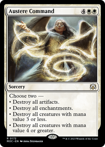 Austere Command [March of the Machine Commander] - The Mythic Store | 24h Order Processing