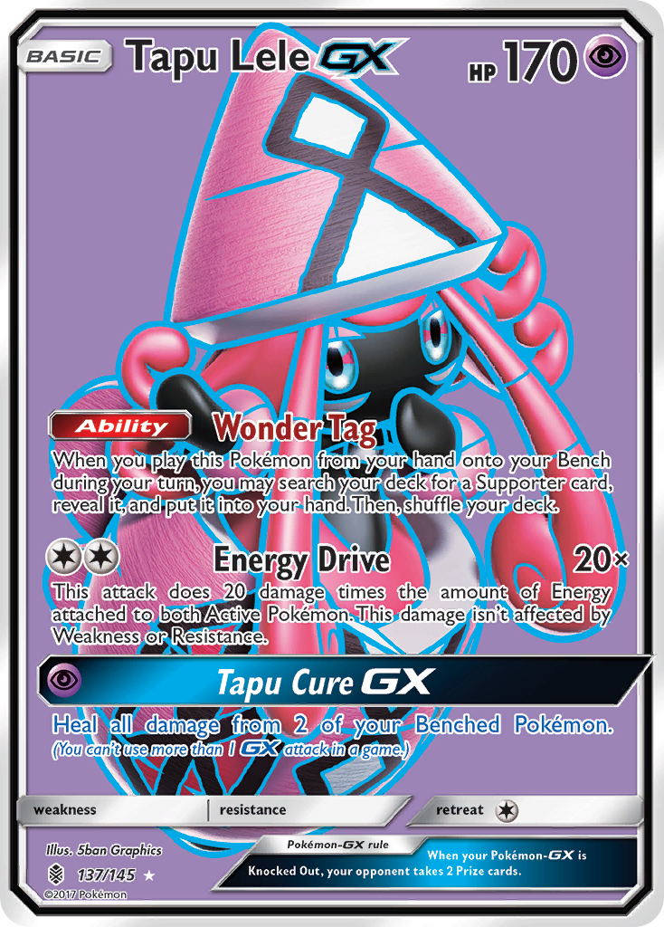 Tapu Lele GX (137/145) [Sun & Moon: Guardians Rising] - The Mythic Store | 24h Order Processing