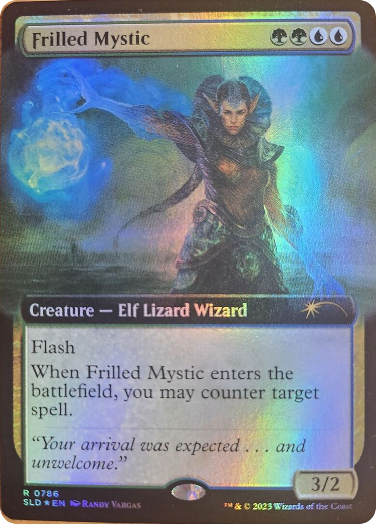 Frilled Mystic (Extended Art) [Secret Lair Drop Series] - The Mythic Store | 24h Order Processing