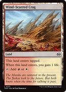 Wind-Scarred Crag [Tarkir: Dragonstorm] - The Mythic Store | 24h Order Processing