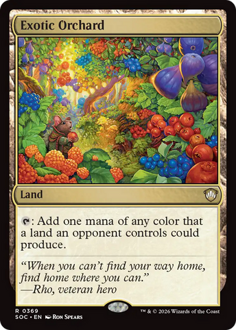 Exotic Orchard [Secrets of Strixhaven Commander] - The Mythic Store | 24h Order Processing
