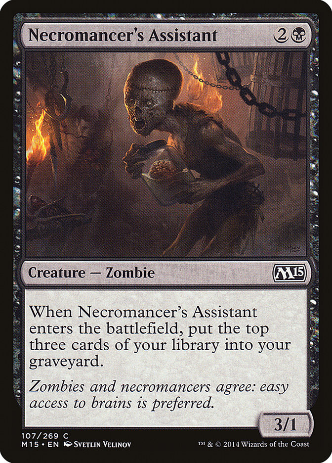 Necromancer's Assistant [Magic 2015] - The Mythic Store | 24h Order Processing