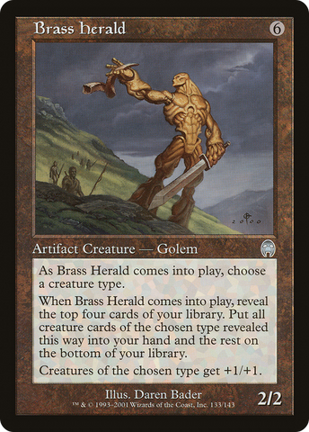 Brass Herald [Apocalypse] - The Mythic Store | 24h Order Processing