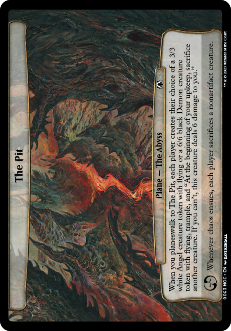 The Pit [March of the Machine Commander] - The Mythic Store | 24h Order Processing