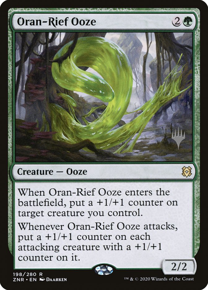 Oran-Rief Ooze (Promo Pack) [Zendikar Rising Promos] - The Mythic Store | 24h Order Processing