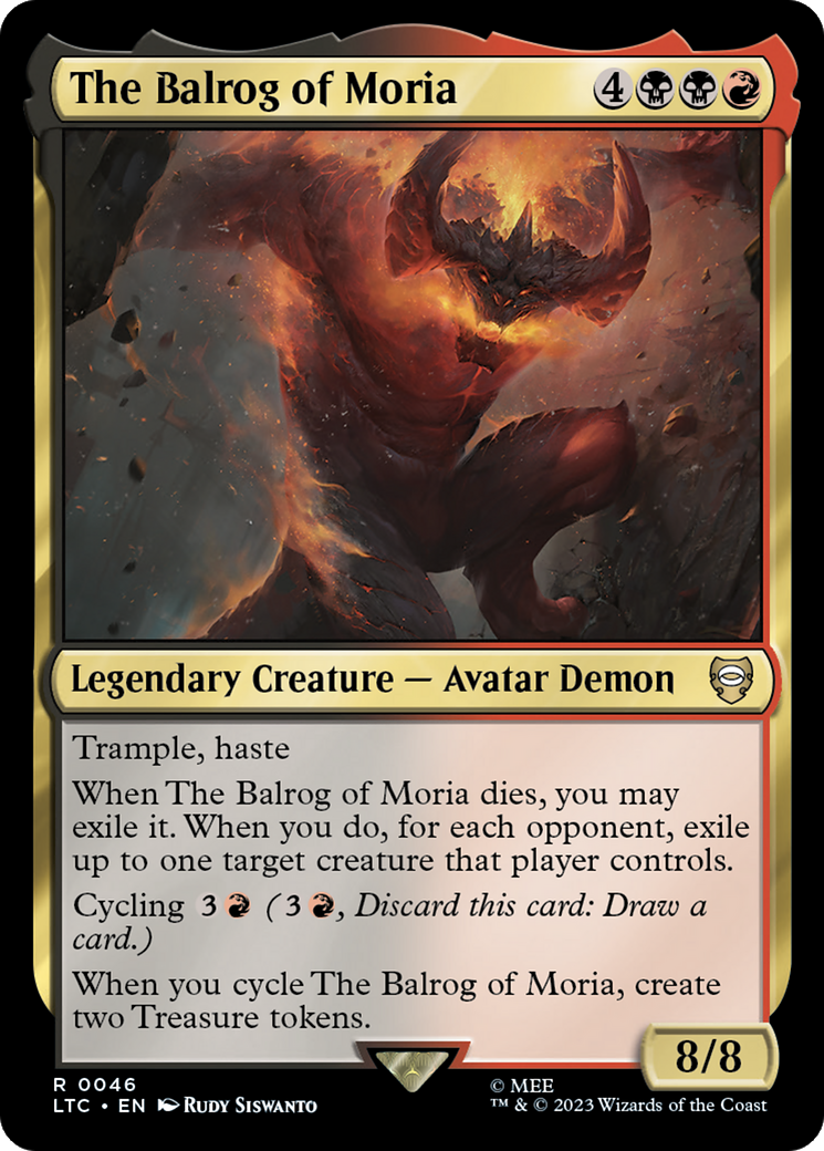 The Balrog of Moria [The Lord of the Rings: Tales of Middle-Earth Commander] - The Mythic Store | 24h Order Processing