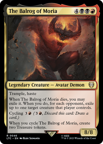 The Balrog of Moria [The Lord of the Rings: Tales of Middle-Earth Commander] - The Mythic Store | 24h Order Processing