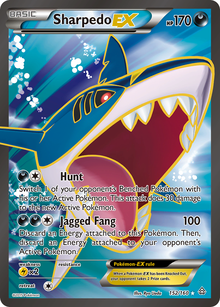 Sharpedo EX (152/160) [XY: Primal Clash] - The Mythic Store | 24h Order Processing