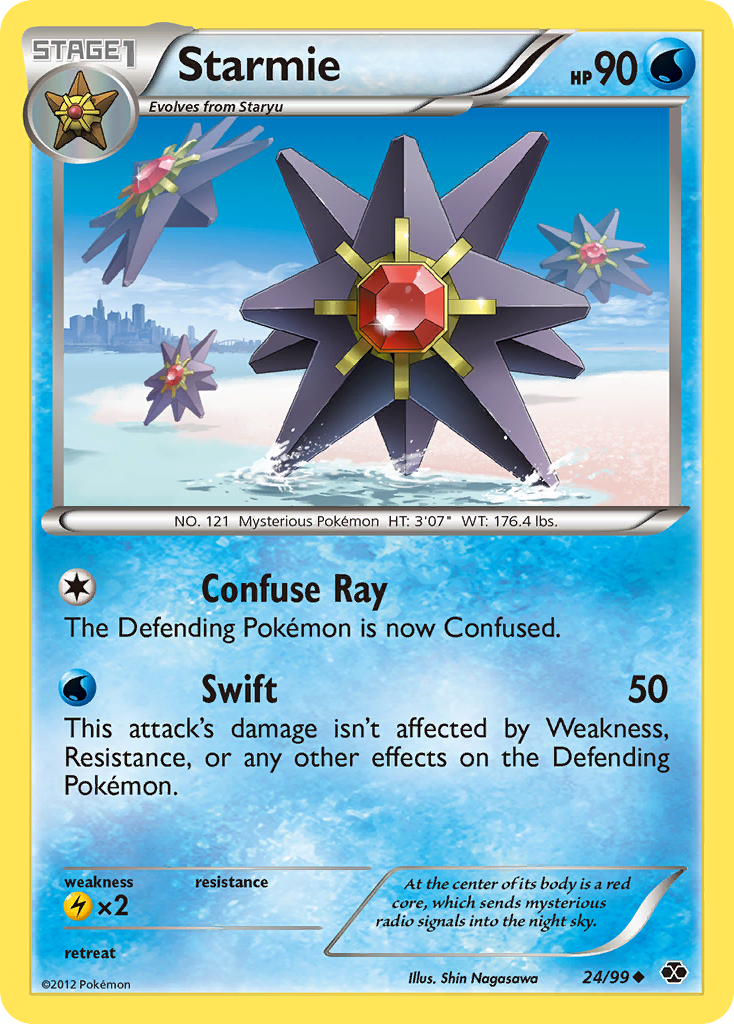 Starmie (24/99) [Black & White: Next Destinies] - The Mythic Store | 24h Order Processing