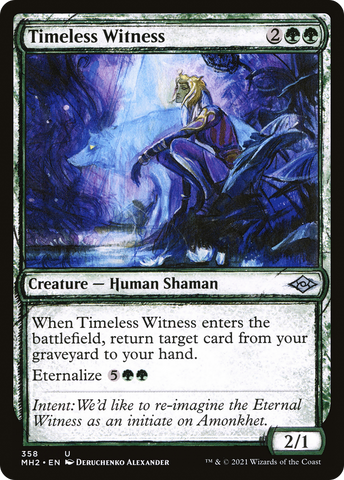 Timeless Witness (Sketch) [Modern Horizons 2] - The Mythic Store | 24h Order Processing