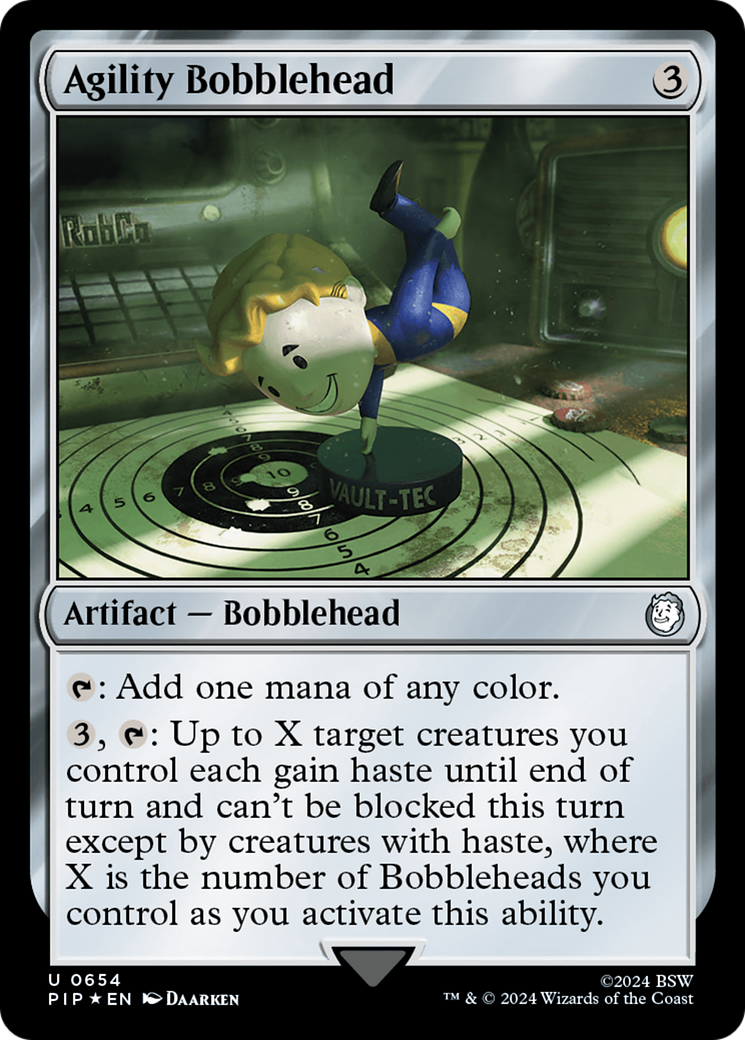 Agility Bobblehead (Surge Foil) [Fallout] - The Mythic Store | 24h Order Processing