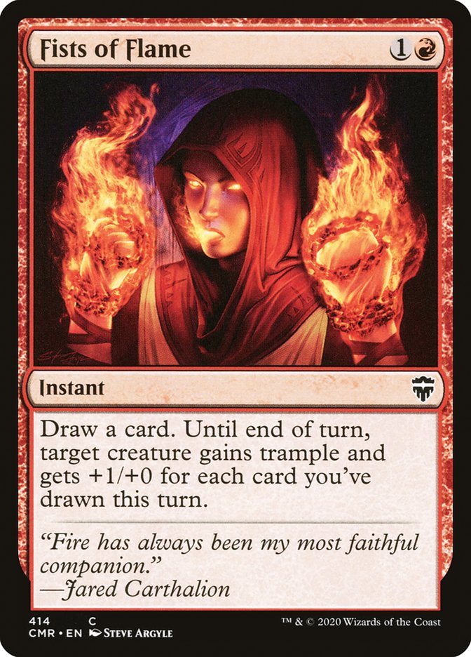 Fists of Flame [Commander Legends] - The Mythic Store | 24h Order Processing