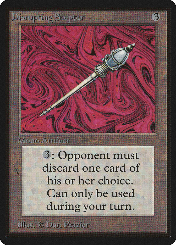 Disrupting Scepter [Beta Edition] - The Mythic Store | 24h Order Processing