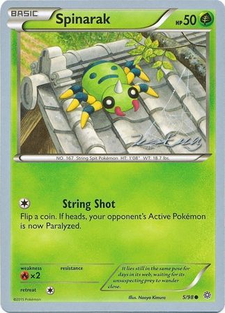 Spinarak (5/98) (Bebe - Jesper Eriksen) [World Championships 2016] - The Mythic Store | 24h Order Processing