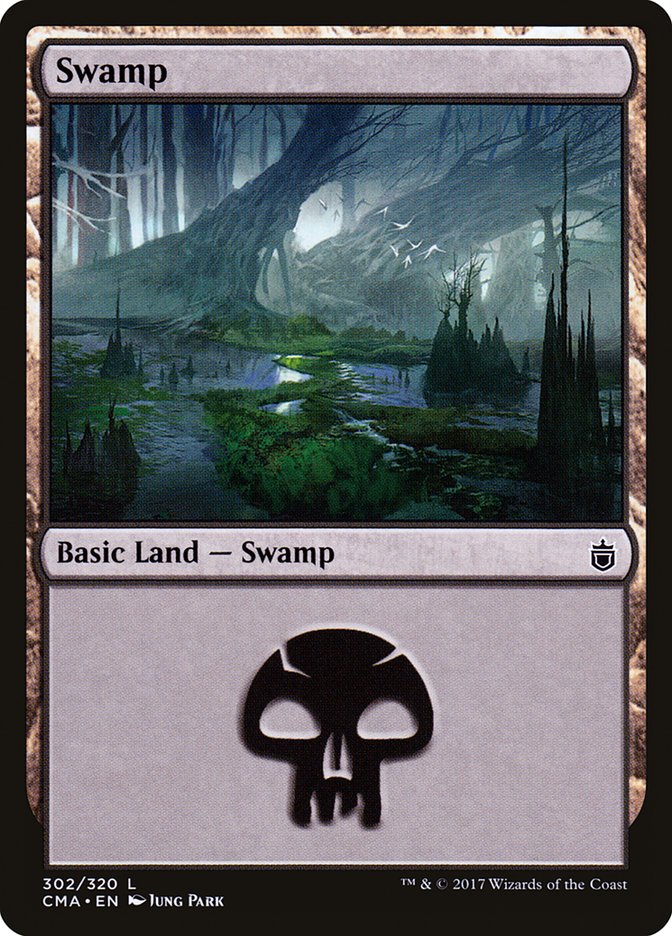 Swamp (302) [Commander Anthology] - The Mythic Store | 24h Order Processing