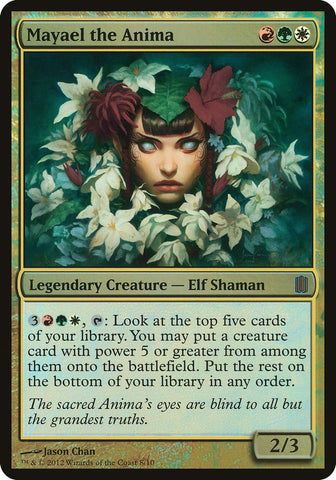 Mayael the Anima (Oversized) [Commander's Arsenal Oversized] - The Mythic Store | 24h Order Processing