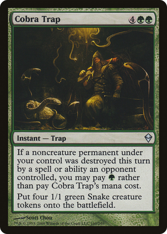 Cobra Trap [Zendikar] - The Mythic Store | 24h Order Processing