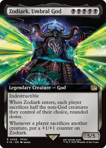 Zodiark, Umbral God (Extended Art) [FINAL FANTASY] - The Mythic Store | 24h Order Processing