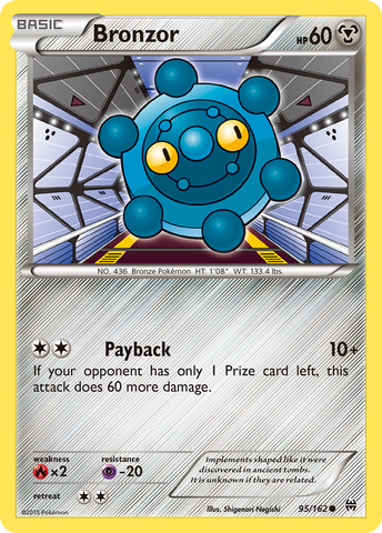 Bronzor (95/162) [XY: BREAKthrough] - The Mythic Store | 24h Order Processing