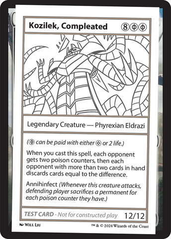 Kozilek, Completed [Mystery Booster 2 Playtest Cards] - The Mythic Store | 24h Order Processing
