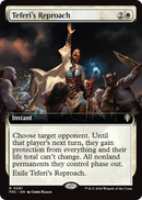 Teferi's Reproach (Extended Art) [Reality Fracture Commander] - The Mythic Store | 24h Order Processing