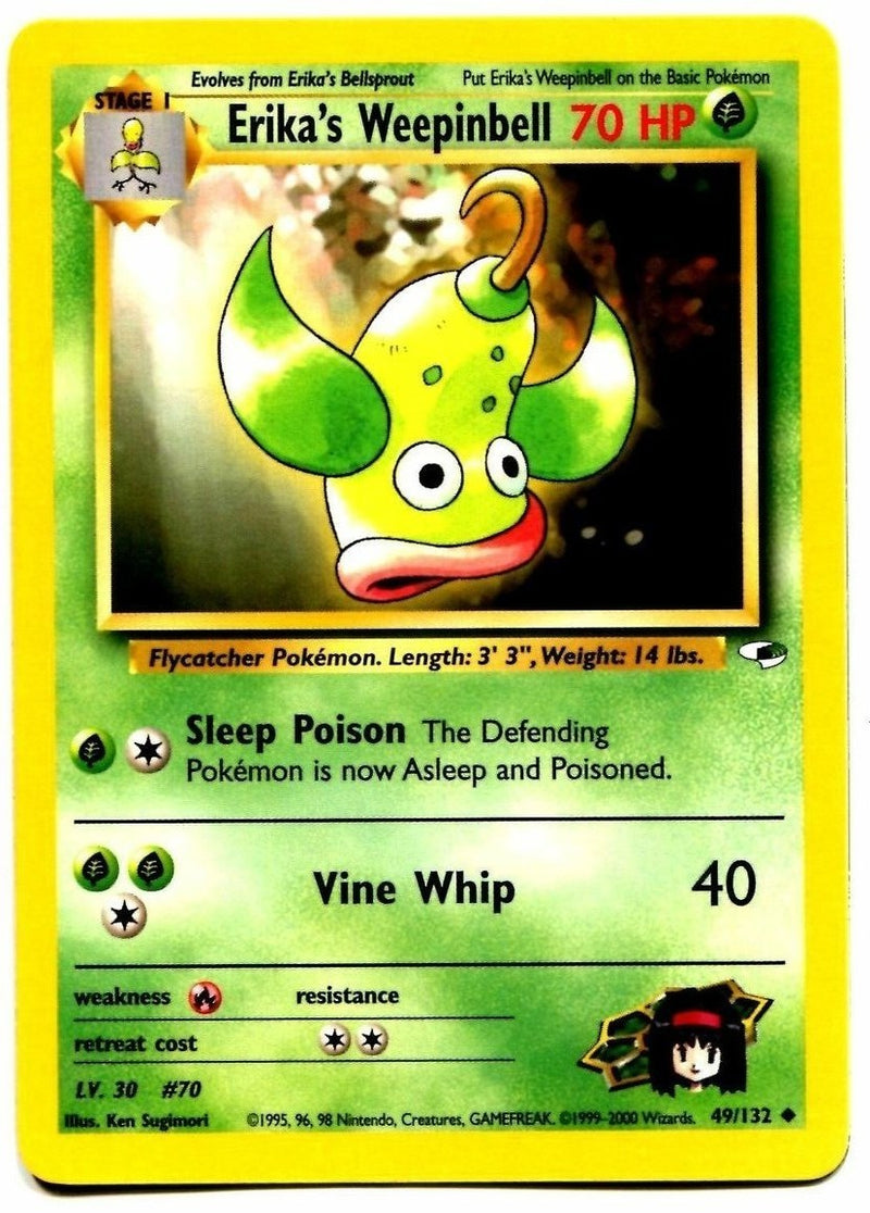 Erika's Weepinbell (49/132) [Gym Heroes Unlimited] - The Mythic Store | 24h Order Processing