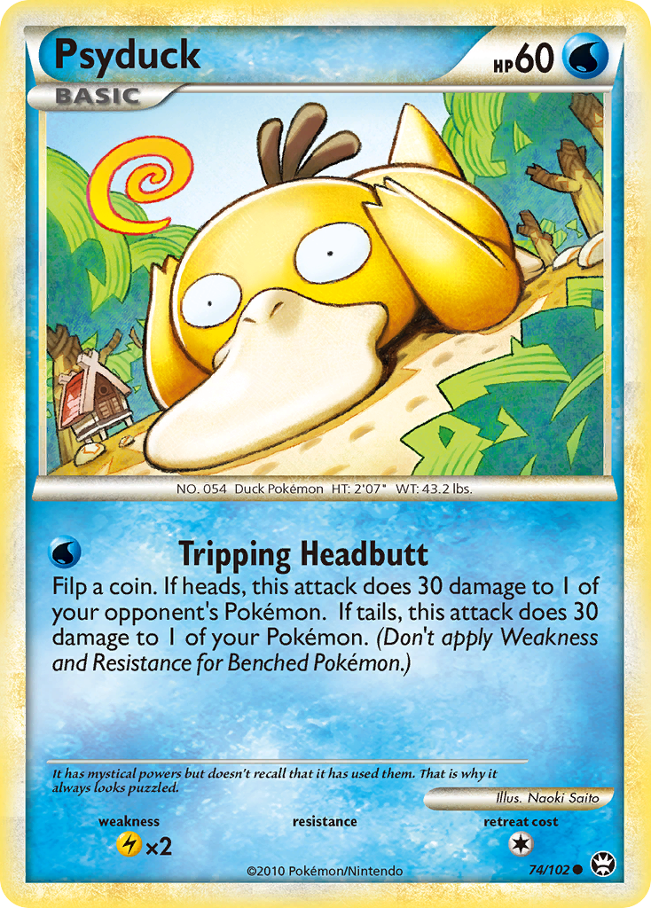 Psyduck (74/102) [HeartGold & SoulSilver: Triumphant] - The Mythic Store | 24h Order Processing