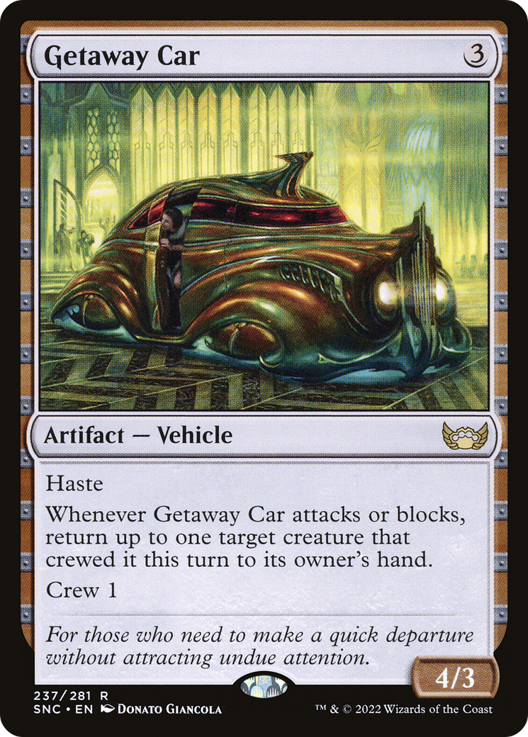 Getaway Car [Streets of New Capenna] - The Mythic Store | 24h Order Processing