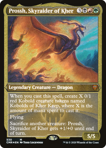 Prossh, Skyraider of Kher (Etched Foil) [Commander Legends] - The Mythic Store | 24h Order Processing
