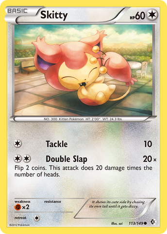 Skitty (113/149) [Black & White: Boundaries Crossed] - The Mythic Store | 24h Order Processing
