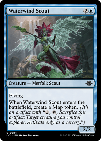 Waterwind Scout [The Lost Caverns of Ixalan] - The Mythic Store | 24h Order Processing