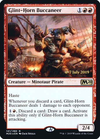 Glint-Horn Buccaneer [Core Set 2020 Prerelease Promos] - The Mythic Store | 24h Order Processing